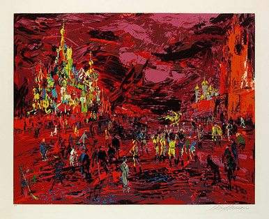 RED SQUARE BY LEROY NEIMAN - GRUN ART