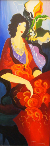 RED DRESS II BY ITZCHAK TARKAY - GRUN ART