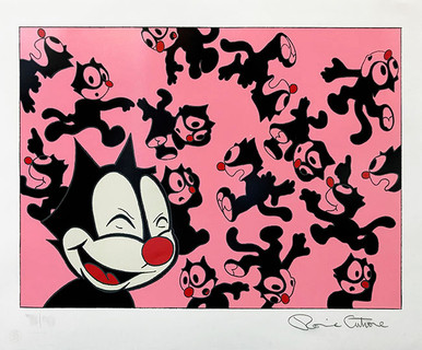 REIGNING CATS (WHITE) BY RONNIE CUTRONE - GRUN ART