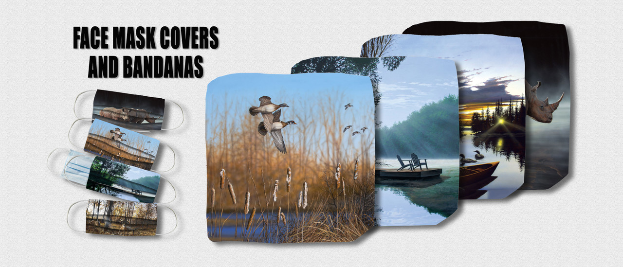 Face Mask Covers and Bandanas