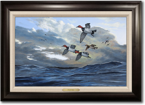 "Stay the Course" Framed Canvas Print