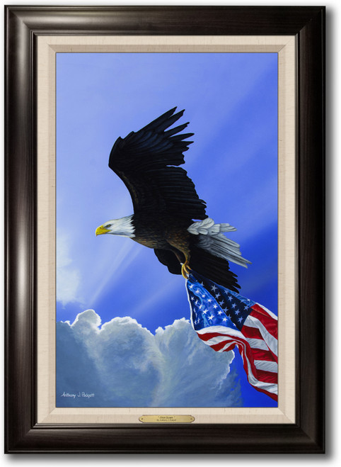 "Our Glory" - Eagle - Framed Canvas