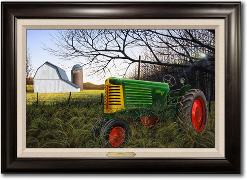 "Oliver 77" -  Framed Canvas with Optional Barn Personalization