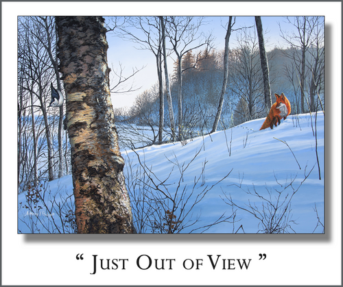 Just Out of View - Quick-Change Art Panel