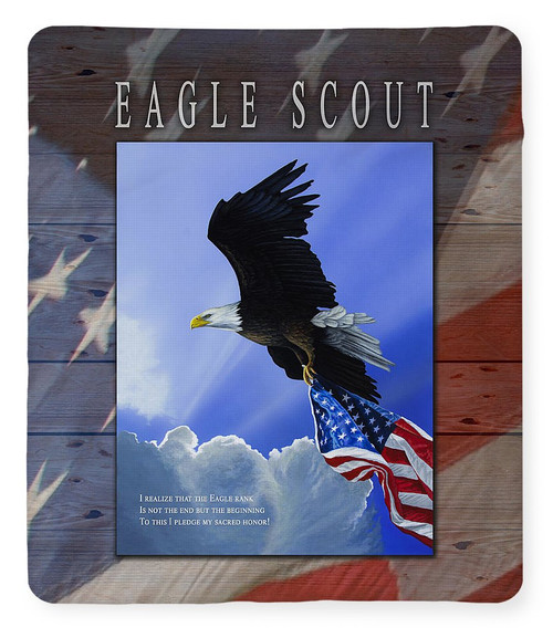 Eagle Scout Tribute / Our Glory - Fleece Blanket