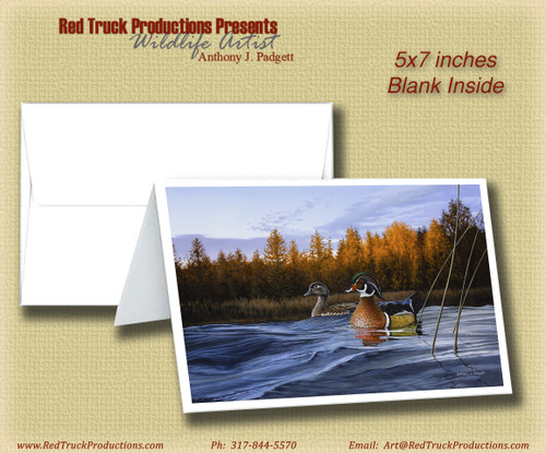 5x7 Notecard- "Autumn Front"