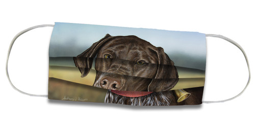 German Shorthair - Face Mask Coverlet