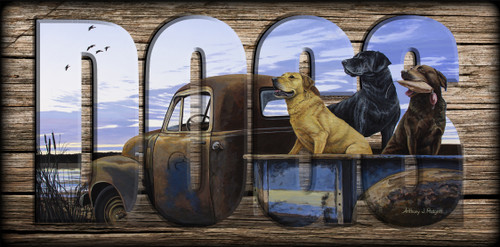 "DOGS" Sign - Full Load - Labs