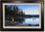 "Campfire Relections" Framed Canvas Print