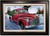 "Lab Tidings to You" -  Framed Canvas with Optional Truck Door Personalization