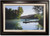 "Summer Lake" Framed Canvas Print