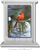 Cardinal On Watch - Quick-Change Art Panel - Vertical
