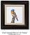 Small Canvas Print - Bluebird