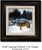 Small Canvas Print - Winter's Solitude - Wolf