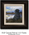 Small Canvas Print - Back Home Again - Black Lab
