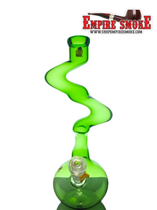 SOUR Glass 15″ Skinny Twist Water Pipe