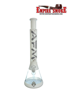 AFM GLASS THE MIND EXPANDER ZEBRA BEAKER - 18"