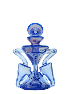 Rich Villa FPR Recycler -Trillium Blue W/Clear