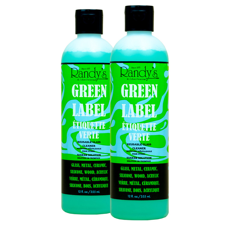RANDY'S - GLASS CLEANER - GREEN LABEL (2 Pack)