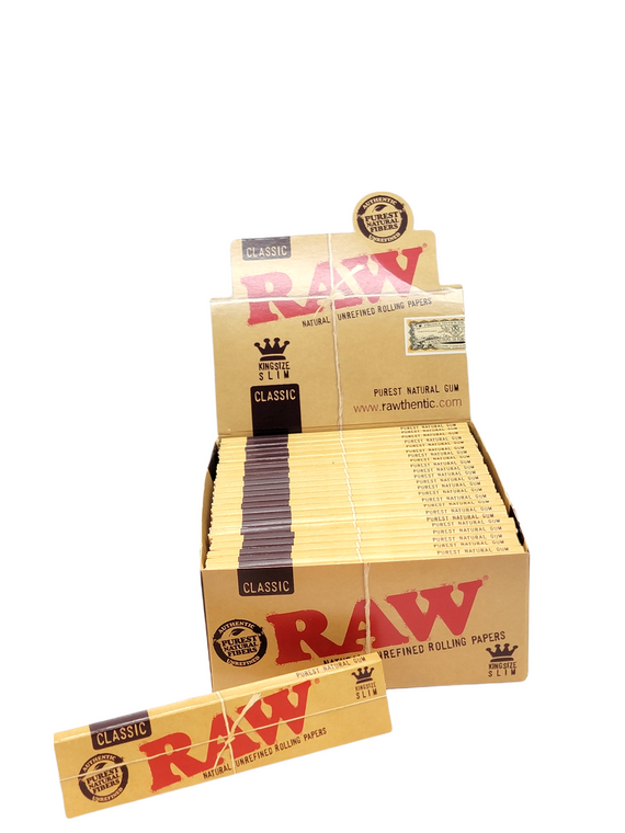 RAW Classic King Size Slim Rolling Papers