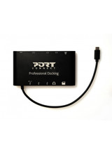 Port Designs 901906-W notebook dock/port replicator Wired USB 3.2 Type-C - Black