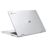 ASUS Chromebook CB1 CB1400CKA-NK0570 - 180-degree hinge design - Intel Celeron - N4500 / up to 2.8 GHz - Chrome OS - UHD Graphics - 4 GB RAM - 64 GB eMMC - 14" 1920 x 1080 (Full HD) - Wi-Fi 6 - transparent silver - with 1 year ASUS ZenCare