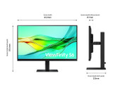 Samsung ViewFinity S6 S27D600UAU S60UD Series - 27"  HDR QHD Monitor
