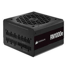 Corsair 1000W RMe Series RM1000e V2 PSU, Fully Modular, Rifle Bearing Fan, 80+ Gold, Zero RPM Mode, ATX 3.0, PCIe 5.0