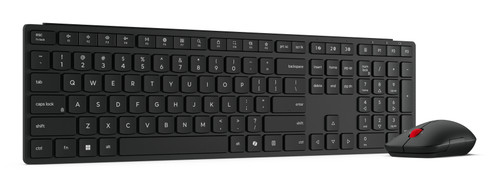 Lenovo 4X31S04847 keyboard Mouse included Home/Office RF Wireless + Bluetooth UK English Black