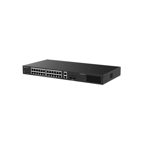 Ruijie Networks RG-ES228GS-LP network switch Managed L2 Gigabit Ethernet (10/100/1000) Power over Ethernet (PoE) Desktop Black