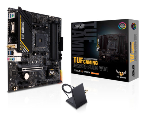 ASUS TUF GAMING A520M-PLUS WIFI AMD A520 Socket AM4 micro ATX