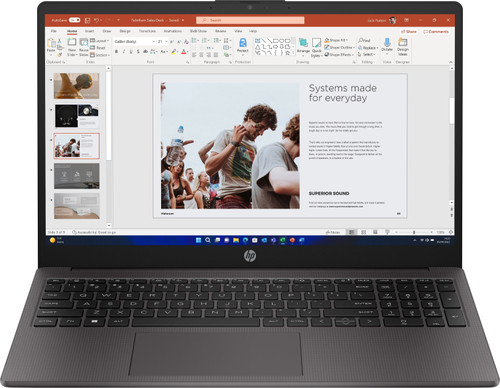 HP G10 Intel® Core™ i5 i5-1334U Laptop 39.6 cm (15.6") Full HD 8 GB DDR4-SDRAM 512 GB SSD Wi-Fi 6 (802.11ax) Windows 11 Home Black