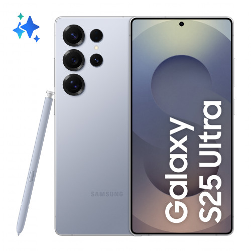 Samsung Galaxy S25 Ultra , 17.5 cm (6.9"), 12 GB, 256 GB, 200 MP, Android 15, Blue, Silver