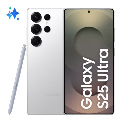 Samsung Galaxy S25 Ultra , 17.5 cm (6.9"), 12 GB, 1 TB, 200 MP, Android 15, Silver, White