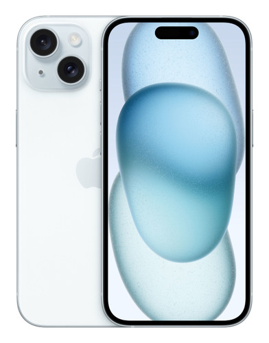Apple iPhone 15 128GB - Blue, 15.5 cm (6.1"), 2556 x 1179 pixels, 128 GB, 48 MP, iOS 17, Blue