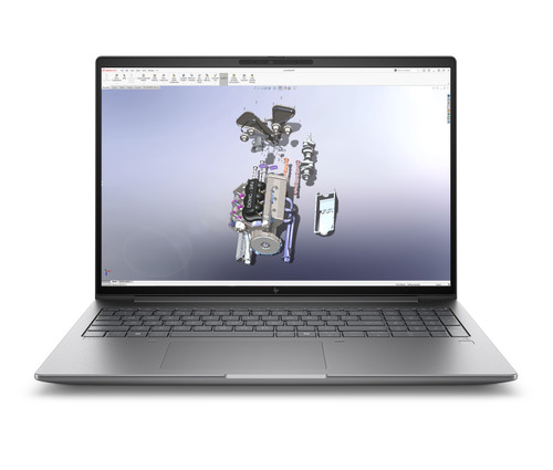 HP Zbook X G1i Data Science Intel Core Ultra 7 265H Mobile workstation 40.6 cm (16") WUXGA 32 GB DDR5-SDRAM 1 TB SSD NVIDIA RTX PRO 1000 Blackwell Wi-Fi 7 (802.11be) Windows 11 Pro AI PC Silver