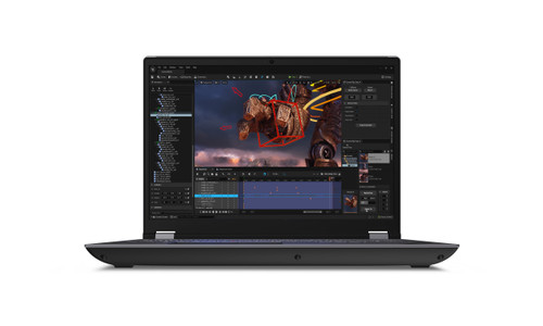 Lenovo ThinkPad P16 Gen 2 Intel® Core™ i9 i9-13980HX Mobile workstation 40.6 cm (16") WQXGA 32 GB DDR5-SDRAM 1 TB SSD NVIDIA RTX 4000 Ada Wi-Fi 6E (802.11ax) Windows 11 Pro UK English Black