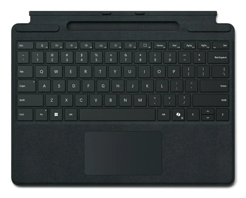 Microsoft Surface Pro Keyboard with pen storage for Business Microsoft Cover port Black