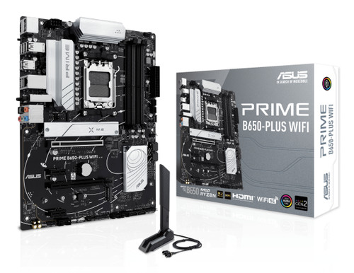 ASUS PRIME B650-PLUS WIFI AMD B650 Socket AM5 ATX