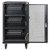 Manhattan Laptop Charging Cart/Trolley via AC Adapter (UK) 30-bay, Install device's AC Adapter (power cables) into unit, Suitable for ALL laptops (to 15.6"), iPads, MacBooks, Chromebooks, other portable devices, Bays 380x30x280mm, Cabinet, Lockable