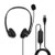 Lindy USB Type A Wired Headset with In-Line Control