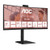 AOC E4 CU34E4CW computer monitor 86.4 cm (34") 3440 x 1440 pixels UltraWide Quad HD LED Black