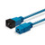 Lindy 3m IEC C19 to C20 Extension Cable, Blue