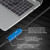 Lindy 43381 USB cable USB 3.2 Gen 1 (3.1 Gen 1) 8 m USB C USB A 5 Gbit/s Black, Blue