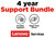 Lenovo 5PS0N73158 warranty/support extension 4 year(s)