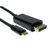 Cables Direct USB C to DP 4K @ 60HZ 2 m USB Type-C DisplayPort Black