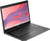 HP Fortis G1i 14 Chromebook Intel® N N150 35.6 cm (14") Touchscreen HD 4 GB LPDDR5-SDRAM 32 GB eMMC Wi-Fi 6 (802.11ax) ChromeOS Black