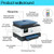 HP OfficeJet Pro 9125e Wireless All-in-One Color Printer, Instant Ink; Two-sided printing