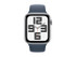 Apple Watch SE GPS + Cellular 44mm Silver - Storm Blue Sport Band - M/L