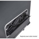 Manhattan Laptop Charging Cart/Trolley via AC Adapter (UK) 30-bay, Install device's AC Adapter (power cables) into unit, Suitable for ALL laptops (to 15.6"), iPads, MacBooks, Chromebooks, other portable devices, Bays 380x30x280mm, Cabinet, Lockable